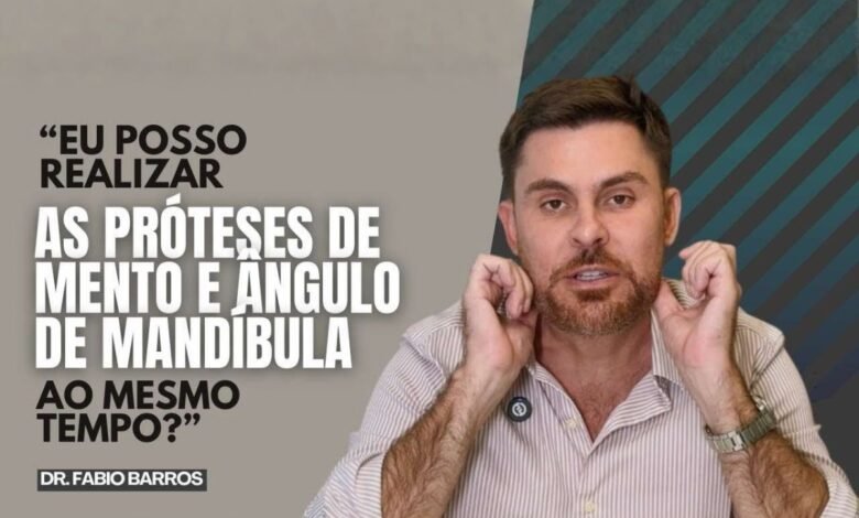 Prótese de mento e ângulo de mandíbula no mesmo dia: pode fazer?